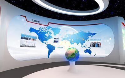 中石油企業展廳市場分布介紹