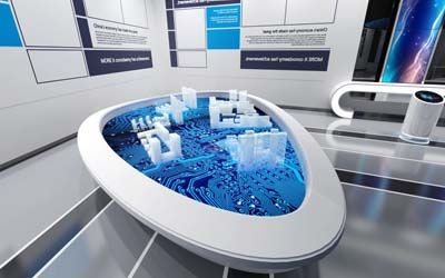 展廳設計常用的數字展示方法