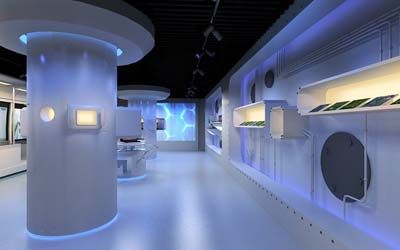 展廳設計中用到了哪些觸摸設備