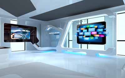 金融公司怎么做展廳設計