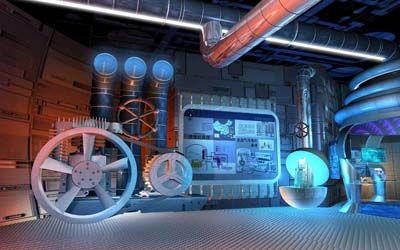 為什么工業展廳設計要充滿金屬感